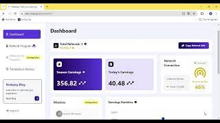 Nodepay Mining has started, leave the computer on and let it dig!