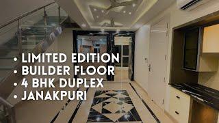 4 Bhk DUPLEX Builder Floor in Janakpuri West Delhi 150 Sqyd