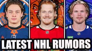 LATEST NHL DRAFT RUMORS! Blackhawks TRADING 3rd Overall, Isles-Bruins Swap & MORE!