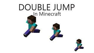 [Tutorial] DOUBLE JUMPING with commands in Minecraft