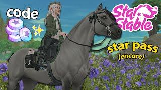 CODE STAR COINS, Star Pass , CHEVAUX en promo | Star Stable - SSO