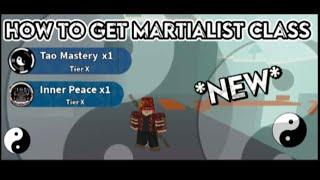 HOW TO GET THE *NEW* MARTIALIST CLASS | Critical Legends Roblox