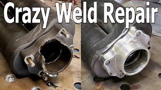 The Craziest Weld Repair I've Ever Done