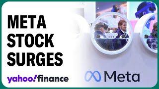 Meta stock surges, adding $120 billion in market value