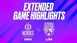 Heroes Den Bosch vs. Hubo Limburg United Extended Game Highlights