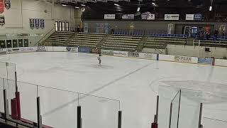 Julia preliminary free skate test, March 7, 2023