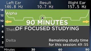 [v1] 90 Minutes of Focused Studying: The Best Binaural Beats