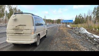 Расход топлива, динамика разгона и покатушки Toyota Hiace Regius 1KZ-TE 4wd, Тойота Хайс Региус