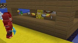 Building a TRADE ROOM in BedWars! (Blockman Go)