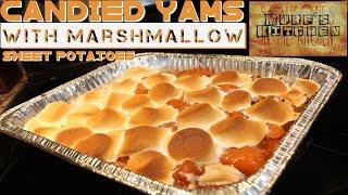 Candied Yams with Toasted Marshmallow (Sweet Potatoes) Casserole - Family Holiday Dinner Side Dish