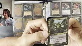 MTG history cards from tempest till now. magic the gathering completionist tcg collectibles and sets