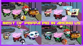 Best of Peppa Pig in Among Us distraction dance  animation