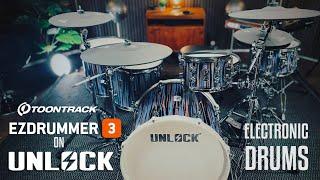 Unlock Lightning electronic drums & cymbals triggering EZdrummer 3