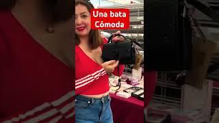 Bata de baño rosa #fashion #shopping #shortvideo