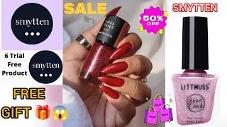 ️GET 6 NAILPOLISH AND 3 FREE GIFTS SMYTTEN HAUL UNBOXING ️️ SMYTTEN 6 TRIAL PRODUCT REVIEW️