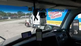 Rookie Trucker Picks up Load in Pineville, LA