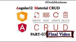 Complete CRUD application in Angular Material, Angular CRUD with JSON Server, CRUD with Testycodeiz