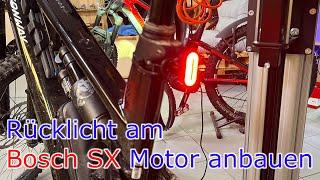 Rücklicht am Light EMTB // Bosch SmartSystem SX Motor