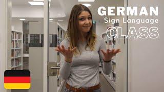 Learn GERMAN Sign Language (DGS) with Verena! | Online Class on InterSign University