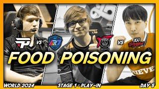 THE FINAL 2 TEAMS TO ADVANCE (Worlds 2024 CoStreams ━ Stage 1: Play-In ━ Day 5)