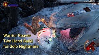 Solo Reaver on Nightmare Build Kills Dragons in 55 Sec