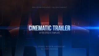 Cinematic Trailer / Epic Teaser After Effects Template [ for intense movie opener and film credits ]