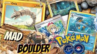 Onix Deck Profile.  W/ Swampert & Irida. PTCG Online Gameplay. Pokemon GO. OHKO VSTAR & VMAXs!