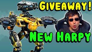 HARPY Christmas Giveaway! 200x New 7.7.7 War Robots Gameplay WR