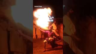 Amazing Fire Stunts by Gatka Players in Nagar Kirtan #shorts #youtubeshorts #shortsfeed #gatka #sikh
