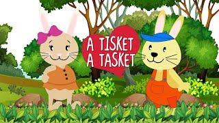 A Tisket A Tasket Song | Rhymes & Songs For Beginners | #catrackkidstv