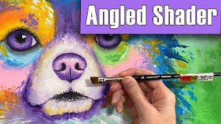 Angled Shader Paint Brush - Artist Loft Vienna Review