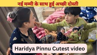 Hariday cutest moment with his mom | paras thakral vlog | pinnu