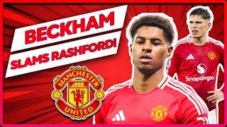  LEGEND BECKHAM SLAMS RASHFORD!! as shock garnacho DECISION made!!