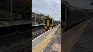 A pair of GwR 158s passing Oldfield park #trainspotting #gwr #train #shorts #trainspotter #class158