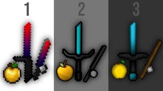 TOP 3 TEXTURE PACKS FOR PVP