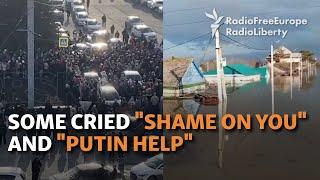 Locals Protest Against Putin As Russia Struggles With Floods