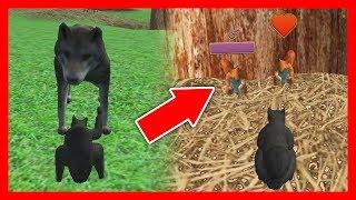 СИМУЛЯТОР БЕЛКИ #10 ОХОТИТСЯ ВОЛК и РОДИЛСЯ РЕБЕНОЧЕК в Squirrel Simulator