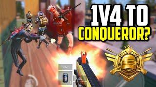 SOLO VS SQUAD TO ASIA CONQUEROR part 1! | PUBG Mobile