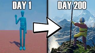 Creating my own AVATAR Fan Game! | 2000+ Hrs of Development in 8 Mins! | [Day 200] [Dreams PS4/PS5]