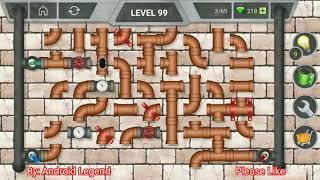 Pipeline Extra Level 99 All 3 stars By Pixign, Android Solution