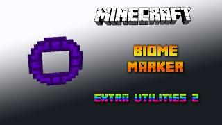 Biome Marker  Minecraft Extra Utilities 2 Tutorial  Deutsch / German