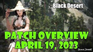 [Black Desert] Treasure and Drop Rate Event, Archer Rework! | Patch Notes Overview