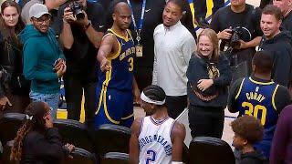 SGA shows Love to CP3 Family after the Game 