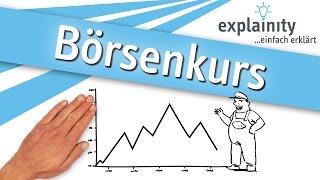 Börsenkurs einfach erklärt (explainity® Erklärvideo)