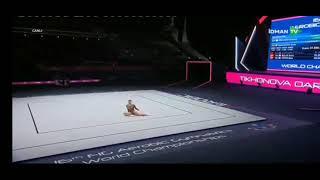 Daria Tikhonova aerobic gymnastics 2021 Baku Championships 2021