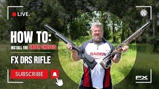 Saber Tactical Chassis for the FX DRS Pre-Charged Pneumatic Airgun Installation Video