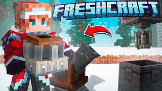 L.p 100 ДНЕЙ НА САМОЙ ЛУЧШЕЙ СБОРКЕ ПО МАЙНКРАФТ FreshCraft! часть 4 - ПЕРВАЯ АВТО-ФЕРМА