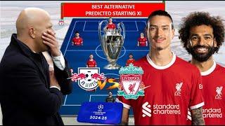 KEEP SPIRIT THE REDS ! LIVERPOOL ALTERNATIVE STARTING XI UCL MD 3 24/25 ~ RB LEIPZIG VS LIVERPOOL