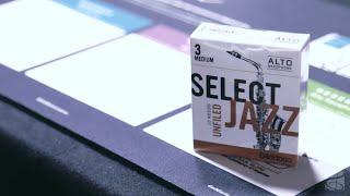D'Addario Woodwinds Select Jazz Alto Saxophone Reeds