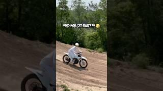POV: Making sure the camera man was filming 
